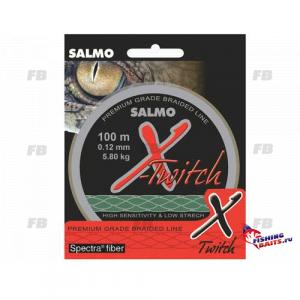 Леска плетеная Salmo X-TWITCH 100/012