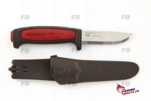 Нож универсальный в пластиковых ножнах MoraKNIV PRO C ст. углер.