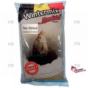 Прикормка зимняя сухая Mondial-F Wintermix BREAM Black Fluo 1кг