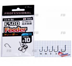 Крючки Cobra Pro FEEDER сер.F500 разм.010 10шт.