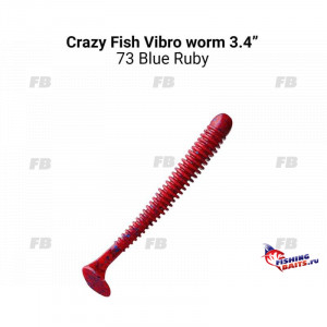 Vibro worm 3.4&quot; 13-85-73-6-F