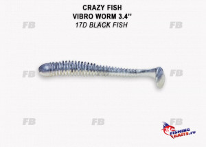 Vibro worm 3.4&quot; 13-85-17d-6-F