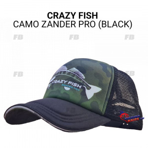 Кепка Crazy Fish Camo Zander Pro bl L