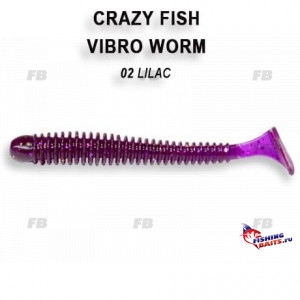 Vibro worm 2&quot; 3-50-2-6