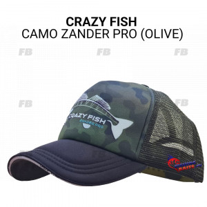 Кепка Crazy Fish Camo Zander Pro ol M