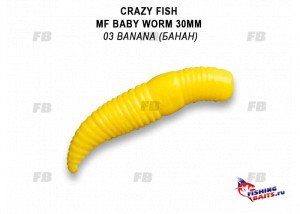 MF Baby worm 1.2&quot; 65-30-3-9