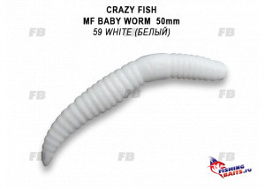 MF Baby worm 2&quot; 66-50-59-7-EF