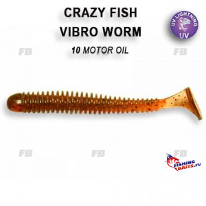 Vibro worm 2&quot; 3-50-10-6
