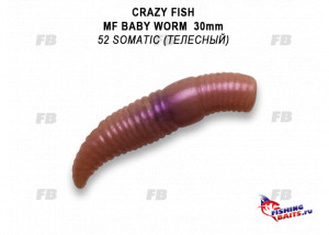 MF Baby worm 1.2&quot; 65-30-52-9