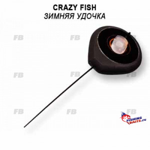 Удочка зимняя Crazy Fish Nano Ice #2 CARBON Black