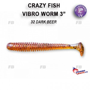 Vibro worm 3&quot; 11-75-32-4
