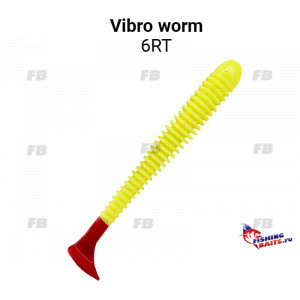 Vibro worm 3.4&quot; 12-85-6RT-6