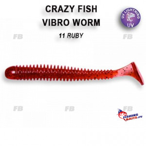 Vibro worm 2&quot; 3-50-11-4