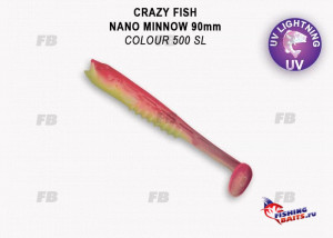 Nano minnow 3.5&quot; 54-90-500SL-7-F