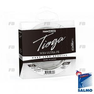 Леска плетёная Team Salmo TIOGA Silver Grey 150/013