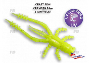 Crayfish 3&quot; 34-75-6-6