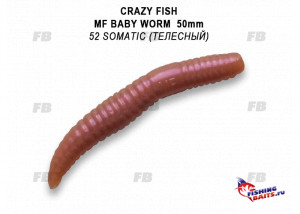 MF Baby worm 2&quot; 66-50-52-9