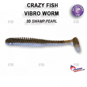 Vibro Worm 4'' 75-100-3d-6