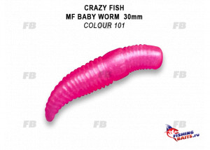 MF Baby worm 1.2&quot; 65-30-101-9-EF