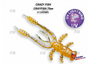 Crayfish 3&quot; 34-75-9-6