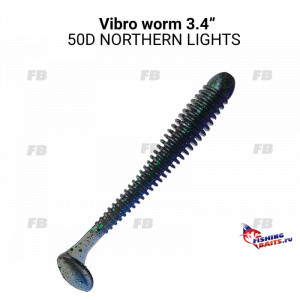 Vibro worm 3.4&quot; 13-85-50d-6