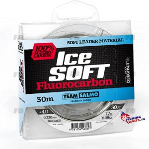Леска монофильная Team Salmo ICE SOFT FLUOROCARBON 030/016