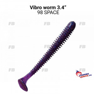 Vibro worm 3.4&quot; 12-85-98-6