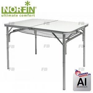Стол складной Norfin GAULA-M NF алюминиевый 90x60