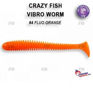Vibro worm 2&quot; 3-50-64-6