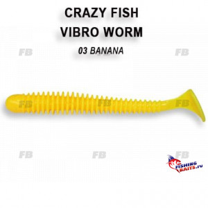 Vibro worm 2&quot; 3-50-3-3