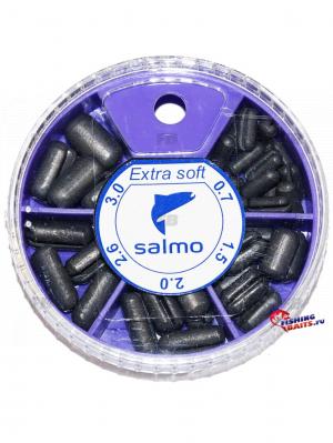 Грузила Salmo EXTRA SOFT малый 5 секц. 0,7-3,0г 060г набор 3