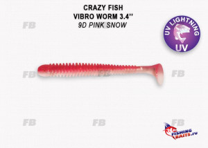 Vibro worm 3.4&quot; 13-85-9d-6
