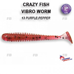 Vibro worm 2&quot; 3-50-13-6