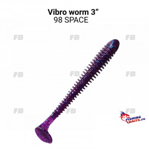 Vibro worm 3&quot; 11-75-98-6