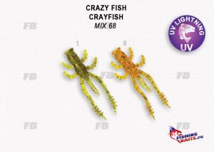 Crayfish 1.8&quot; 26-45-M68-6