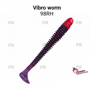 Vibro worm 3.4&quot; 12-85-98RH-6