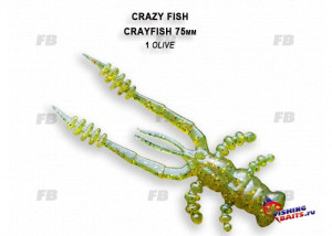 Crayfish 3&quot; 34-75-1-6