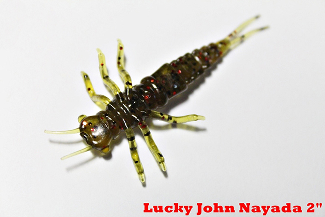 Съедобная резина Lucky John Pro Series, мягкие приманки Lucky John, съедобная резина Lucky John Pro Series Nayada